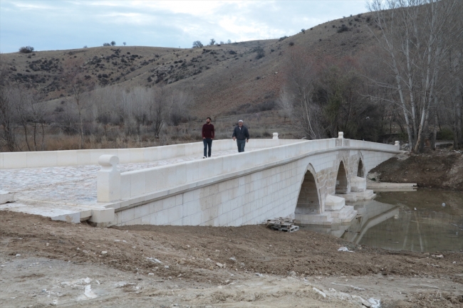 Yozgat'taki tarihi Karabıyık Köprüsü restore edildi